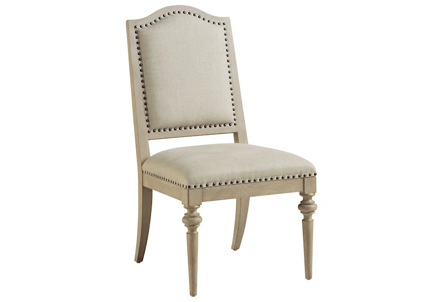 Malibu Aidan Upholstered Side Chair by Barclay Butera at Esprit Decor Home Furnishings